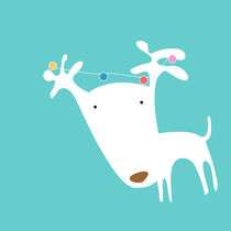 christmas reindeer by thomasdesign