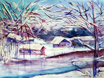 Winterlandschaft by Irina Usova