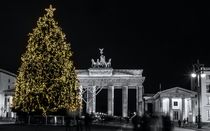 Brandenburger Tor zur Weihnachtszeit von Katja Bartz