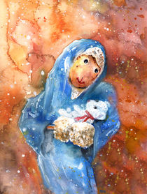 The Nativity According To Mary and Benjamin Butterscotch by Miki de Goodaboom