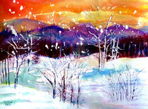 Winterlandschaft by Irina Usova