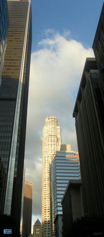 US Bank Tower Building & Neighbors  by Eric Havard