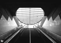 Pershing Square Metro Station Exit by Eric Havard