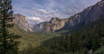 Yosemite valley panorama von Toon van den Einde