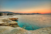 Sunset at Mitakas in Milos, Greece by Constantinos Iliopoulos