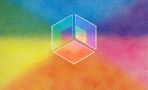 Farbfeldweltraum 3D | 3C Color Control Space | Colores Contrastados Cubicos 3C by artistdesign