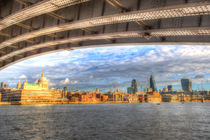 City of London and River Thames by David Pyatt