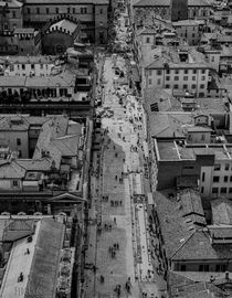 Bologna, Via Rizzoli dalla Torre degli Asinelli by Federico C.