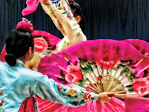 Traditional Korean Fan Dance by Susan Savad