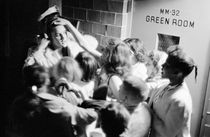 Elvis Presley mobbed by fans, 1956 by Phillip Harrington