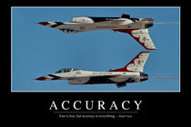 Accuracy Motivational Poster by Stocktrek Images