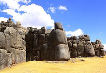 Ruine der Inka-Festung Sacsayhuaman in Peru - UNESCO World Heritage by Mellieha Zacharias