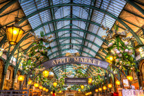 The Apple Market Covent Garden London by David Pyatt