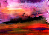 Dartmoor sunset by Bill Covington