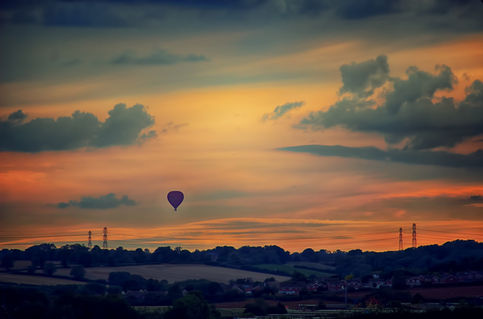 Balloon-sunset-hdr
