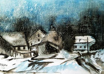 Im Schneetreiben by Irina Usova