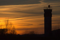Grenzturm im Sonnenuntergang von Jörg Boeck
