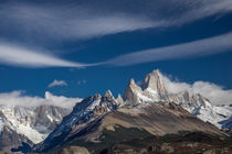 Panorama of Cerro Torre and Cerro Fitzroy by Frank Tschöpe