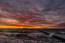 Sonnenuntergang an der Ostsee von Stefan Weiß