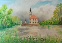 Wasserschloss in Reinharz by Barbara Kaiser