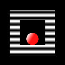black red white 3 by Ladislav Dunaj