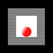 black red white 1 by Ladislav Dunaj