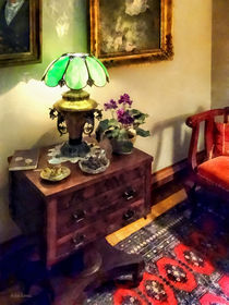 Cozy Parlor with Flower Petal Lamp von Susan Savad