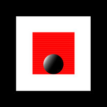 black red white 5 by Ladislav Dunaj