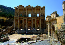 The Library at Ephesus by Bill Covington