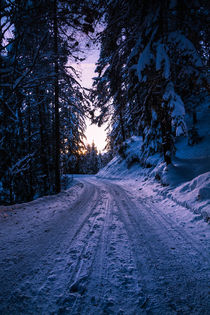 Winter Road by Simon Kirchmair