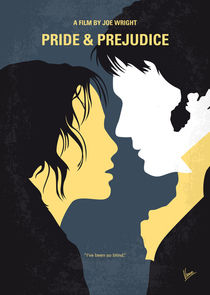 No584 My Pride and Prejudice minimal movie poster von chungkong