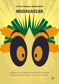 No589 My Madagascar minimal movie poster by chungkong
