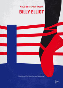 No597 My Billy Elliot minimal movie poster by chungkong
