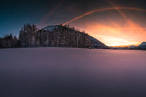Panoramic sunset by Simon Kirchmair