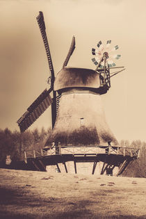 Hollingstedter Windmühle von Peter Eggermann