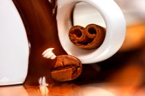 Chocolate, Coffee and Cinnamon | Cup of Little Pleasures von lizcollet
