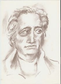 portret Goethe by Ioana  Candea