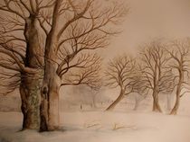 Winterlandschaft von Dorothy Maurus