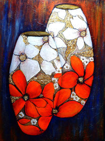 Rote Vasen von Irina Usova