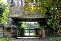 Lychgate to St Paul's Church, Scropton by Rod Johnson