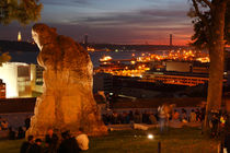 Lissabon : Blick vom Miradouro de Santa Catania von Torsten Krüger