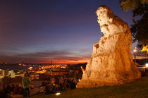 Lissabon : Blick vom Miradouro de Santa Catania von Torsten Krüger
