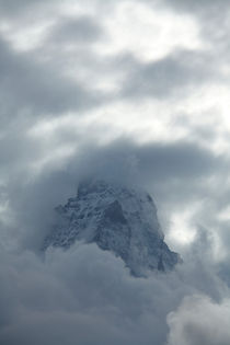 Zermatt : Matterhorn mit Wolkenstimmung by Torsten Krüger