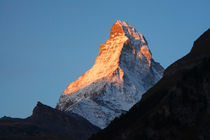 Zermatt : Sonnenaufgang am Matterhorn  von Torsten Krüger