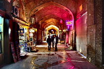 Bazaar in Esfahan, Iran von Giorgio Giussani