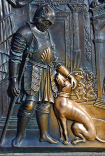 the knight and his dog... von loewenherz-artwork