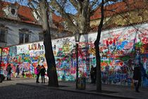 John Lennon wall, Prague... 3 von loewenherz-artwork