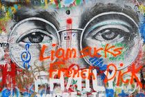 John Lennon wall, Prague... 4 by loewenherz-artwork