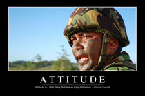 Attitude Motivational Poster by Stocktrek Images