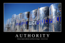 Authority Motivational Poster von Stocktrek Images